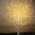 Luci decorative a LED per albero di betulla di Natale
