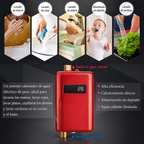 Scaldabagno elettrico senza serbatoio con protezione della temperatura