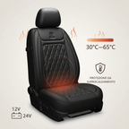 Coprisedile auto riscaldato | Controllo della temperatura regolabile 30℃-65℃ per auto, camion e uso domestico