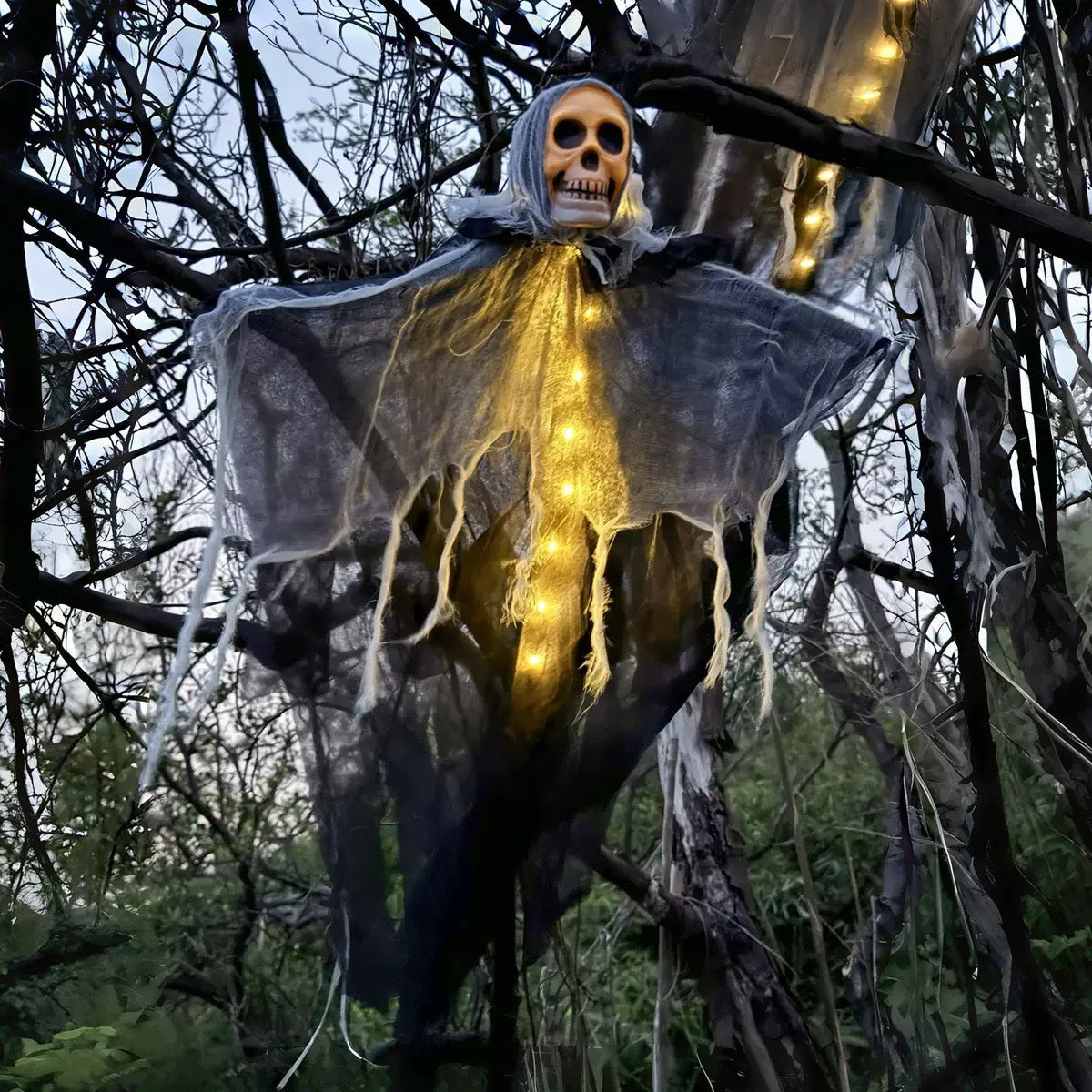 Spuktastische Halloween-Dekoration | Geist 85 cm in diversi colori