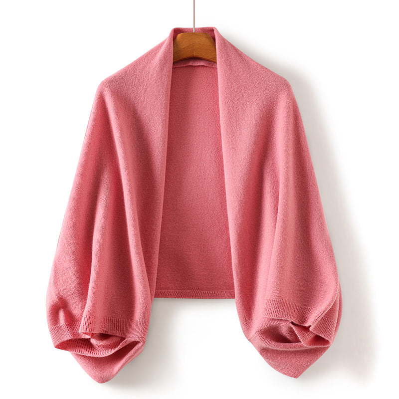 Cosy Wool Wrap - Gilet da donna