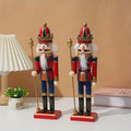 FestiveGuard - Decorazione tradizionale dello schiaccianoci per l'intimità natalizia