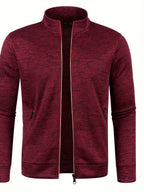 Heren Cardigan ha incontrato Volledige Rits | Casual e stijlvol per Koude Maanden