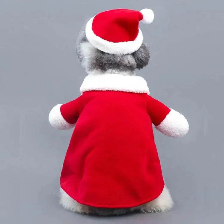 Costume da decorazione natalizia per animali domestici Costume da animale domestico in piedi