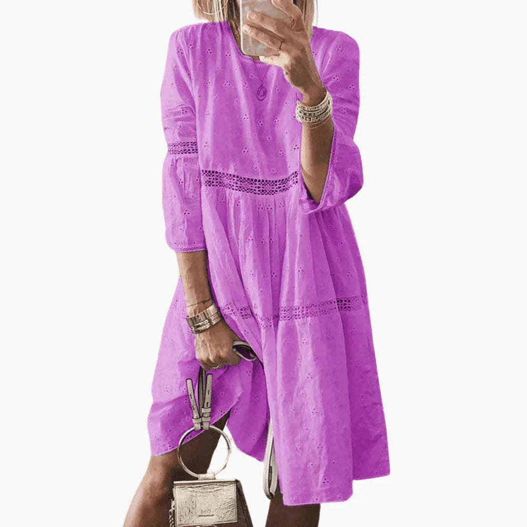 Abito in maglia da donna elegante e comodo per l'inverno