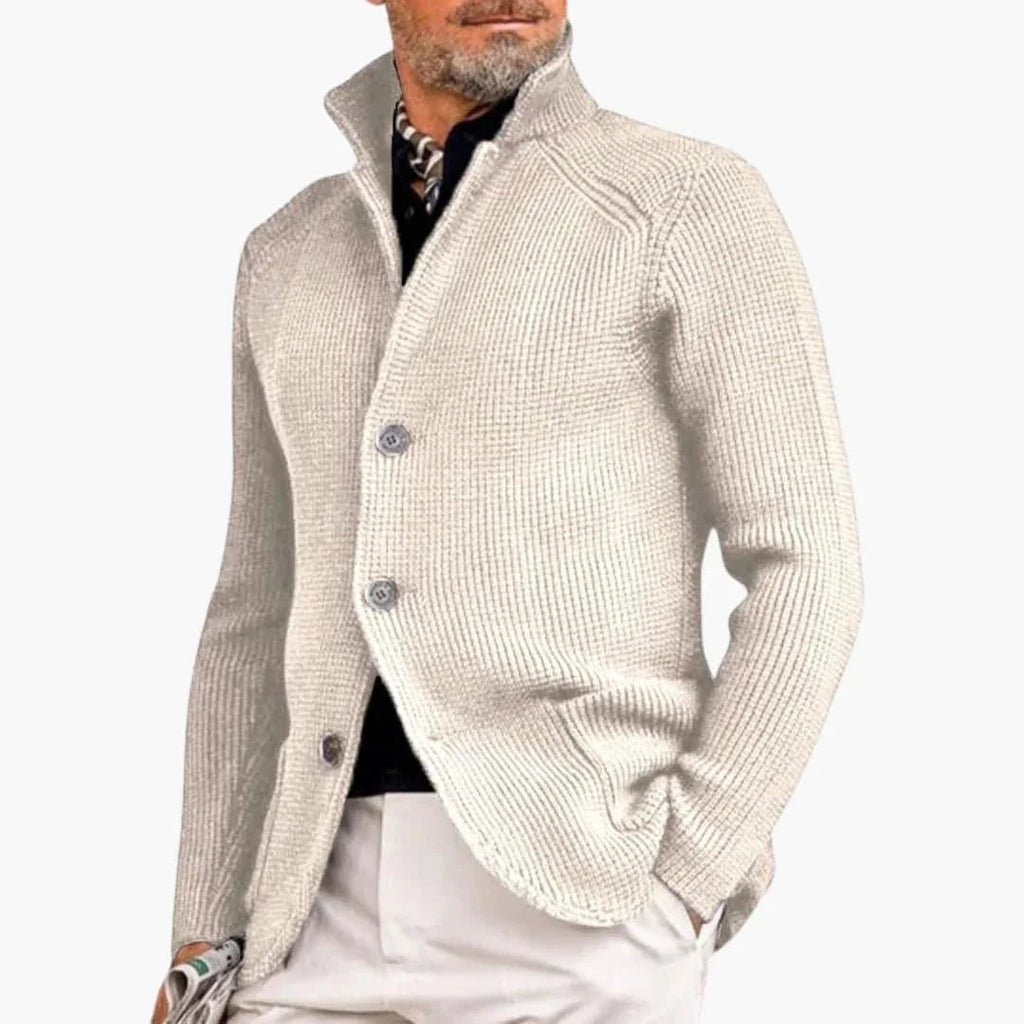 Cardigan personalizzato da uomo in stile elegante e confortevole