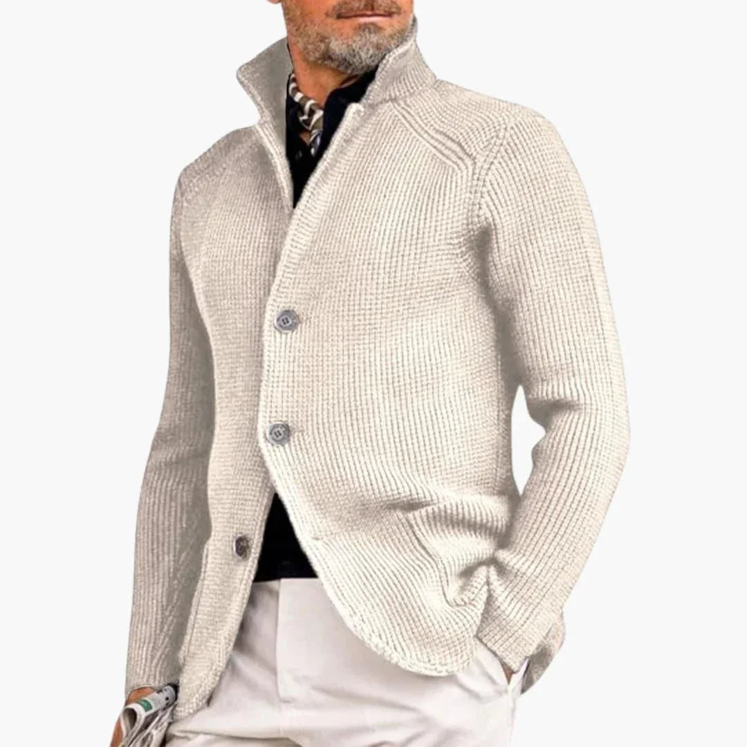 Cardigan personalizzato da uomo in stile elegante e confortevole