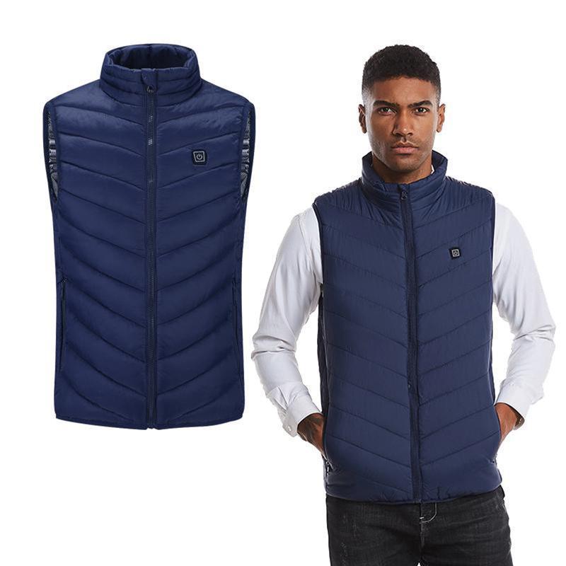 Gilet riscaldato a calore istantaneo