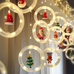 Luci della stringa della tenda di Natale