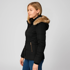 Cappotto invernale Nordelle | Capispalla trapuntato con cappuccio isolante per donna