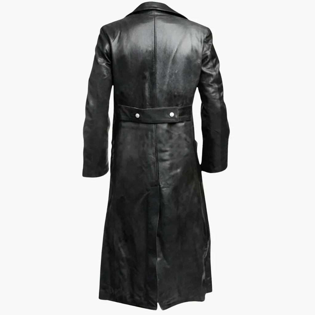Cappotto da uomo con doppiopetto davanti