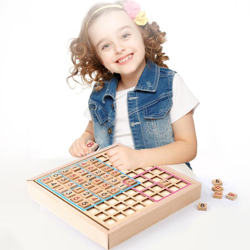 Puzzle Sudoku in legno