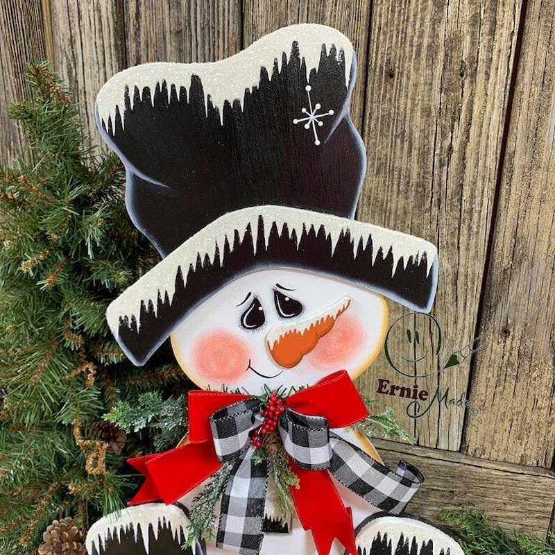 Decorazione del pupazzo di neve di Natale