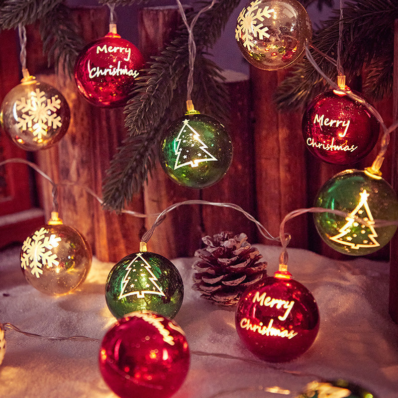 Luci della decorazione di Natale