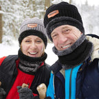 Set cappello invernale con sciarpa
