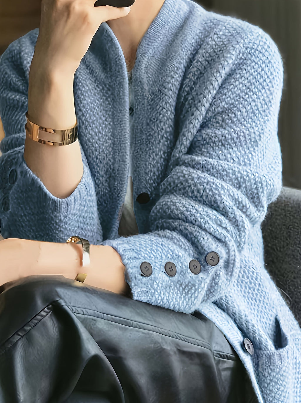 Dames Gebreide Sweater Met Opstaande Kraag | Comfortabel En Tijdloos