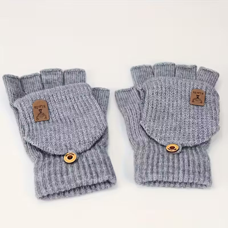 Guanti senza dita WinterPro da uomo | Spessa, calda e confortevole