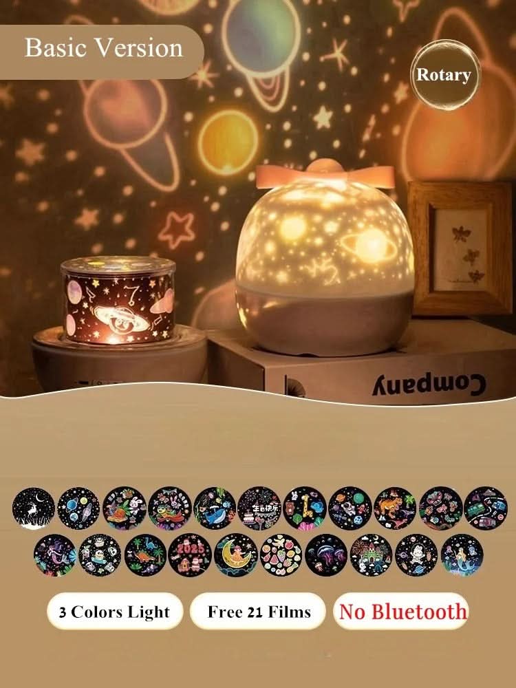 Magico proiettore di stelle per la cameretta dei bambini