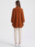 Cosy Wool Wrap - Gilet da donna