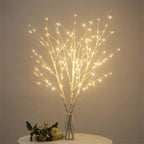 Luci decorative a LED per albero di betulla di Natale