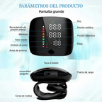 Misuratore di pressione da polso digitale con avvisi vocali e display LCD