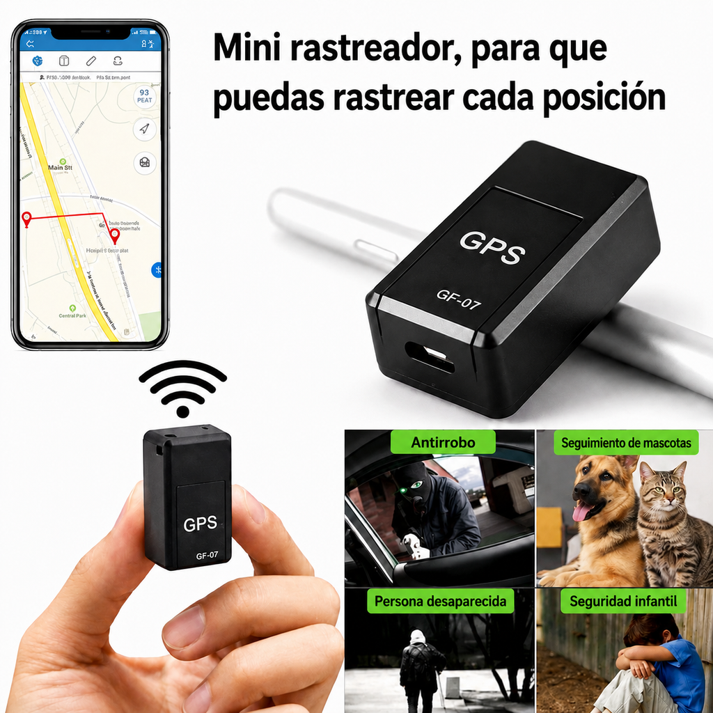 Localizzatore GPS per auto senza canone mensile, mini tracker Locaro