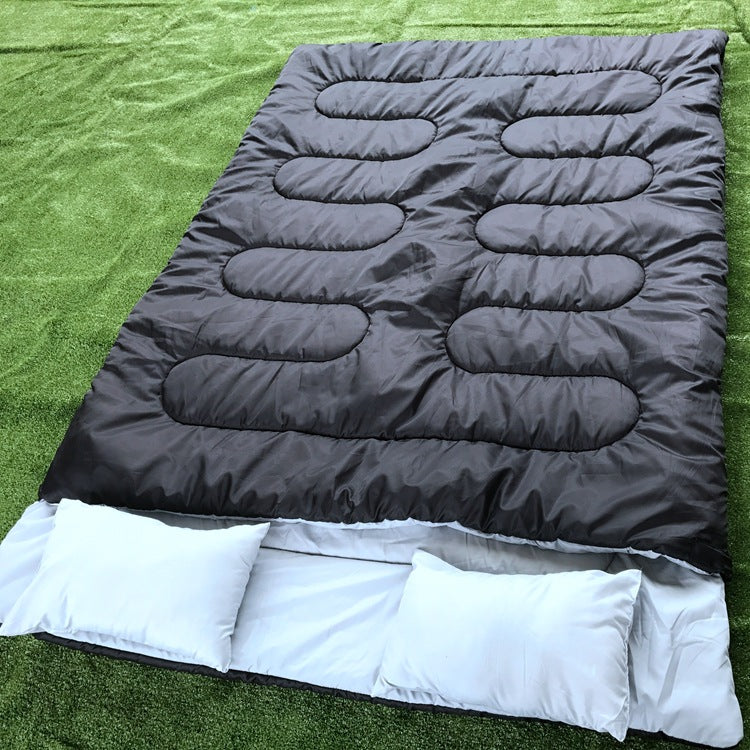 Coperta da viaggio con cuscini integrati