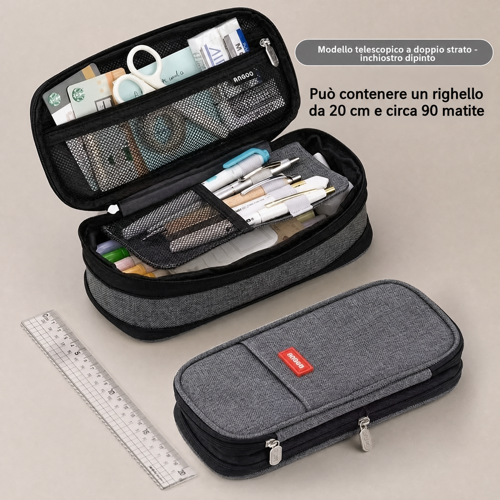 BoxySchool™ Astuccio Portapenne Robusto