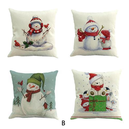 Copricuscini natalizi - Set da 4 pezzi
