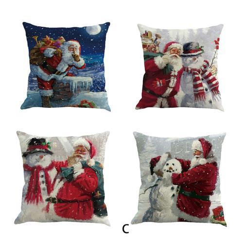 Copricuscini natalizi - Set da 4 pezzi