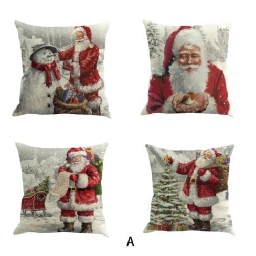 Copricuscini natalizi - Set da 4 pezzi