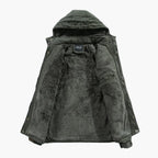 Giacca in pile da uomo calda, accogliente e versatile