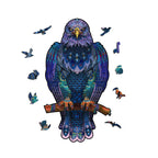 Puzzle 3D con animali in legno