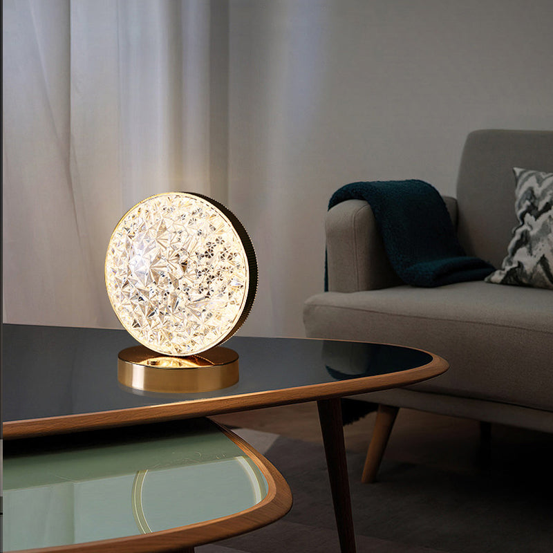 Lampada da tavolo in metallo Star Moon