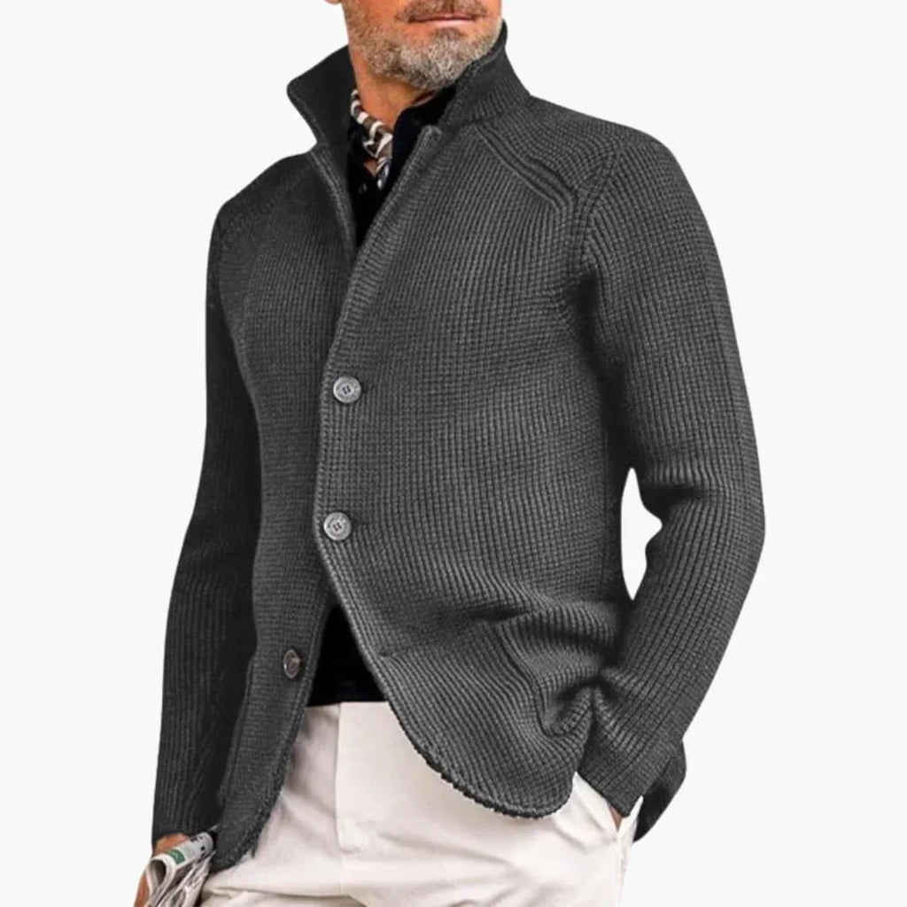 Cardigan personalizzato da uomo in stile elegante e confortevole