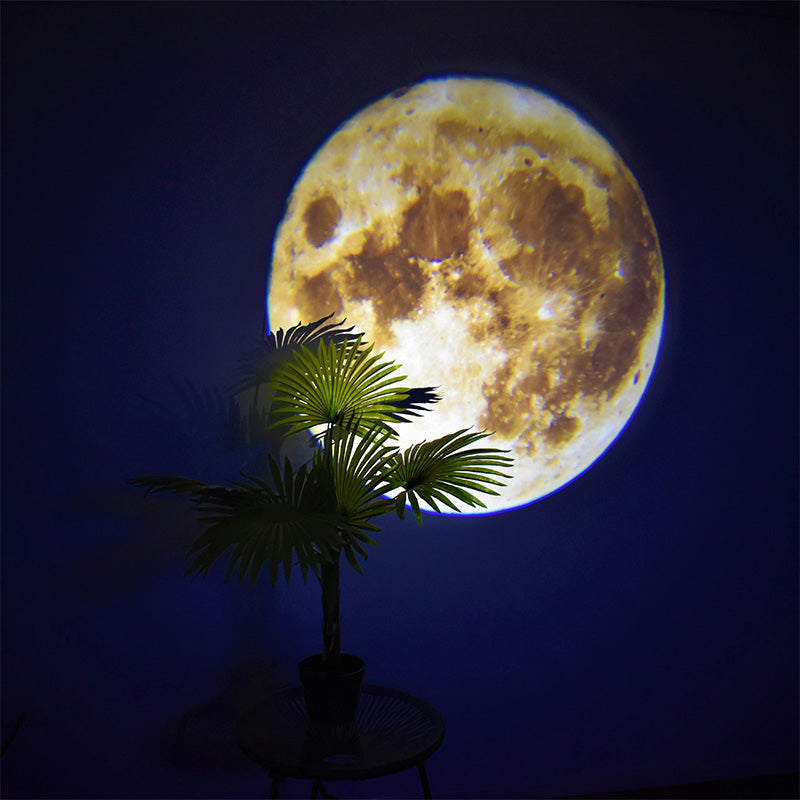 Lampada LED per proiezione Luna Terra