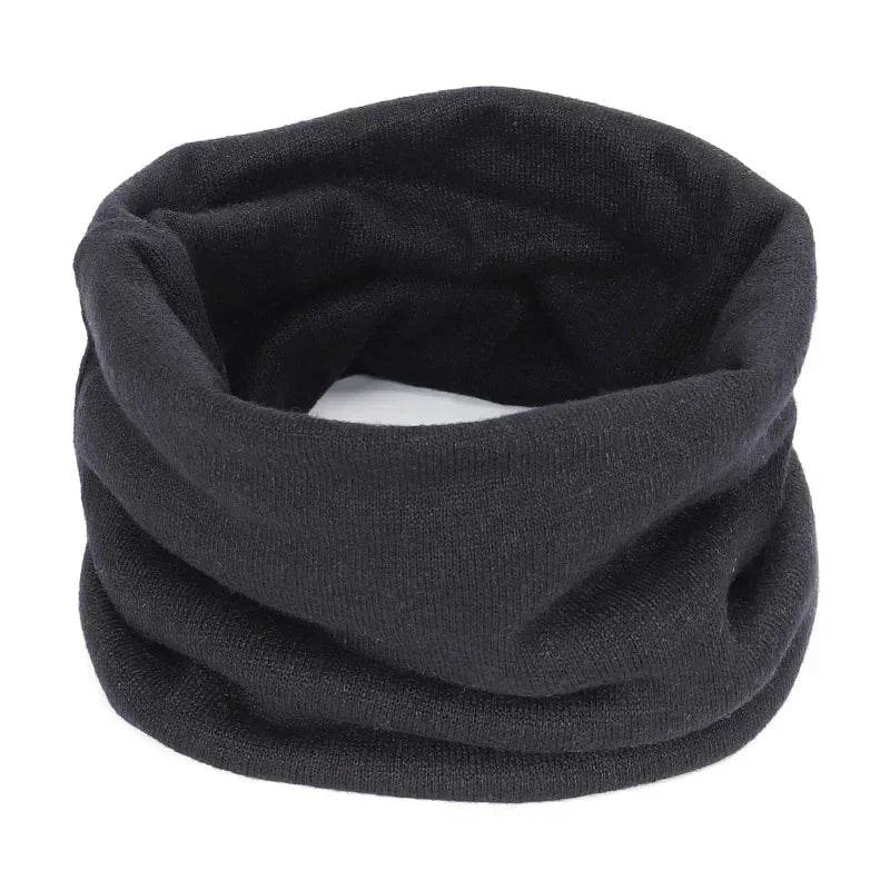 Scaldacollo invernale con sciarpa in cashmere accogliente