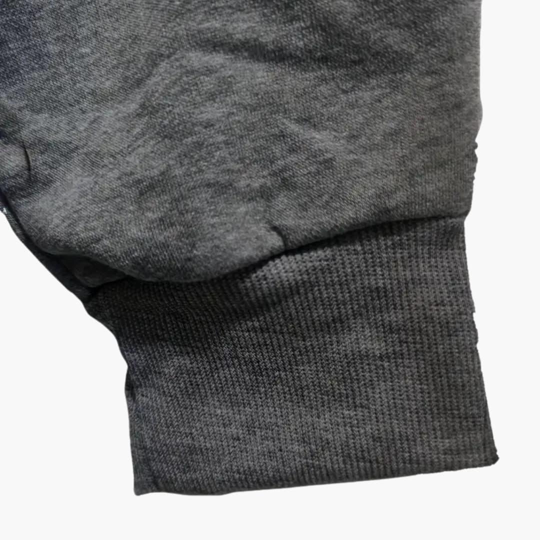 Pantaloni da jogging da uomo con polsini a coste e tasca posteriore