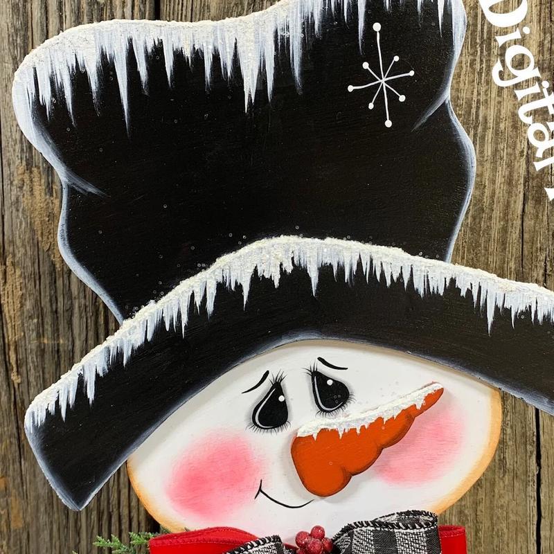 Decorazione del pupazzo di neve di Natale
