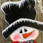 Decorazione del pupazzo di neve di Natale