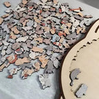 Puzzle con gatti in legno da 135 pezzi