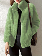 Giacca Fleurie Teddy: comoda ed elegante per le giornate fredde
