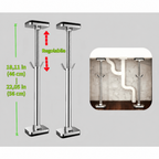 Kit di supporto per lavello sottotop