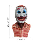 Copricapo con maschera in lattice horror Halloween 2025 Immersivo