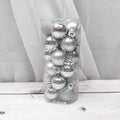 Palla di Natale opaca lucida della decorazione di Natale