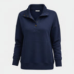 Damen Pullover V Ausschnitt Lässiger Felpa Alltag