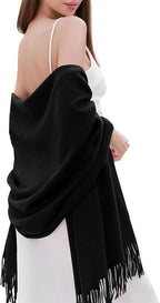 Sciarpa invernale in cashmere da donna