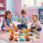 Puzzle dell'alfabeto aus Holz | Giochi di apprendimento dalla A alla Z per i bambini