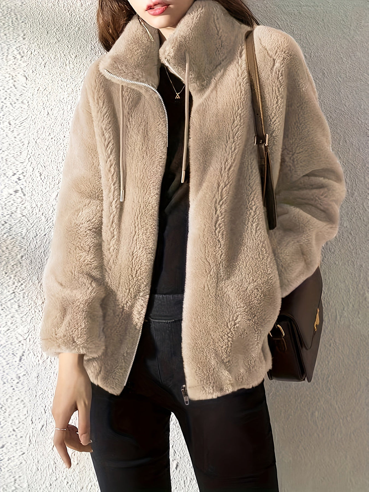 Giacca Fleurie Teddy: comoda ed elegante per le giornate fredde