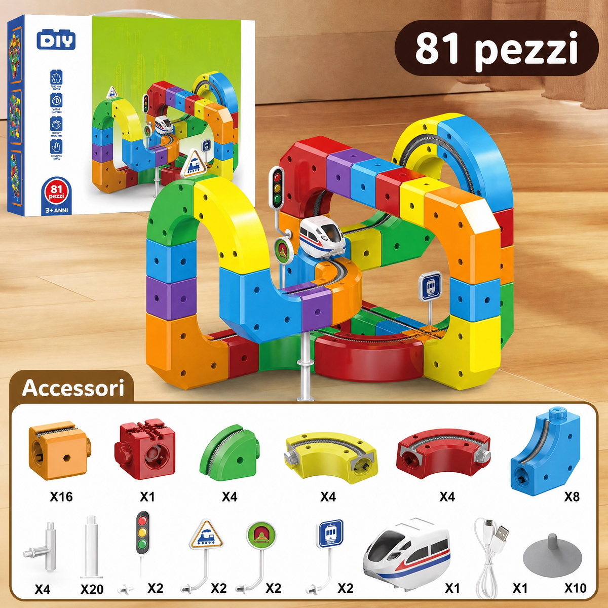 Gioco Pista del Treno Magnetico